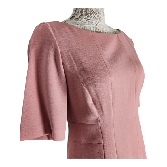 NWT Harper Rose knit sheath dress fitted pink size 10 - Picture 3 of 9